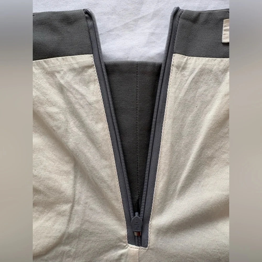 Icicle High Waist Olive Green A-Line Skort - Picture 6 of 10